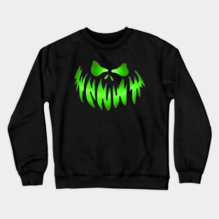 Green face Crewneck Sweatshirt